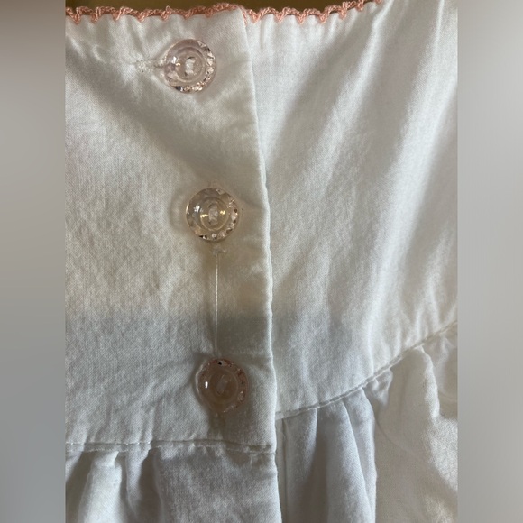 Girl’s 4T Catherine Malandrino White and Pink Dress - Picture 7 of 7